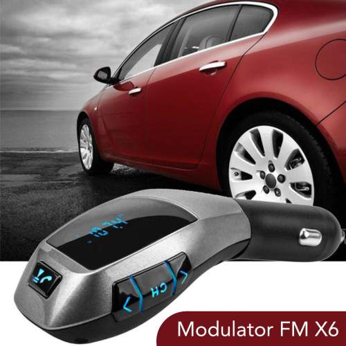 Pachet 3 produse: Car kit wireless cu bluetooth, X6 + Aeroterma auto 200W + Prelata anti-inghet parbriz