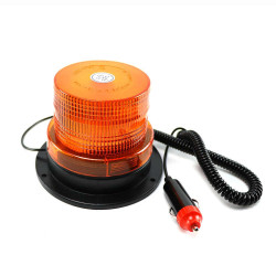 Girofar de atentionare cu LED si magnet - galben/portocaliu