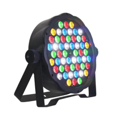 Proiector plat cu 54 LED-uri RBG colorate, Par Light