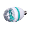 Bec rotativ disco cu LED 3W, Full color mini party