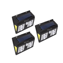 Set 3 lampi solare cu senzor de miscare, CL-5066B