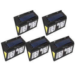 Set 5 lampi solare cu senzor de miscare, CL-5066B