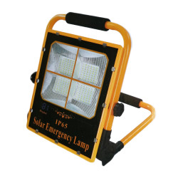 Proiector solar cu suport reglabil, 60 W, 48 LED x 4, Emergency Lamp