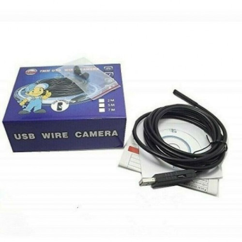 Camera endoscop foto-video, diametru 7mm, cablu 7m, waterproof